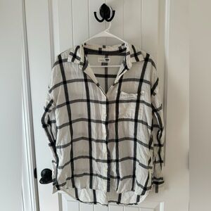 old navy button up